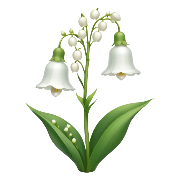 lily of the valley sticker