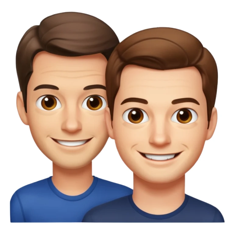 TOBY MAGUIRE AND ANDREW GARFIELD sticker