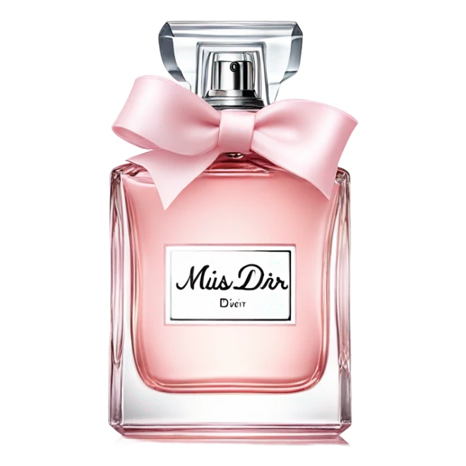Miss dior perfume sticker