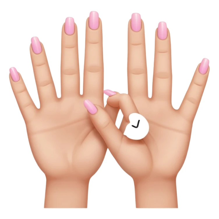 deux mains qui font un Z avec leurs deux doigts sticker