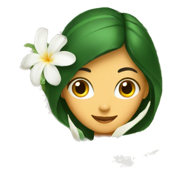 Open book with jasmine between pages sticker