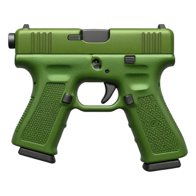 GREEN GLOCK sticker