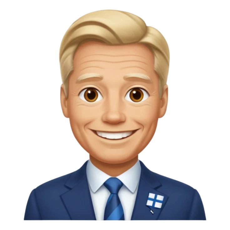 President of Finland sticker