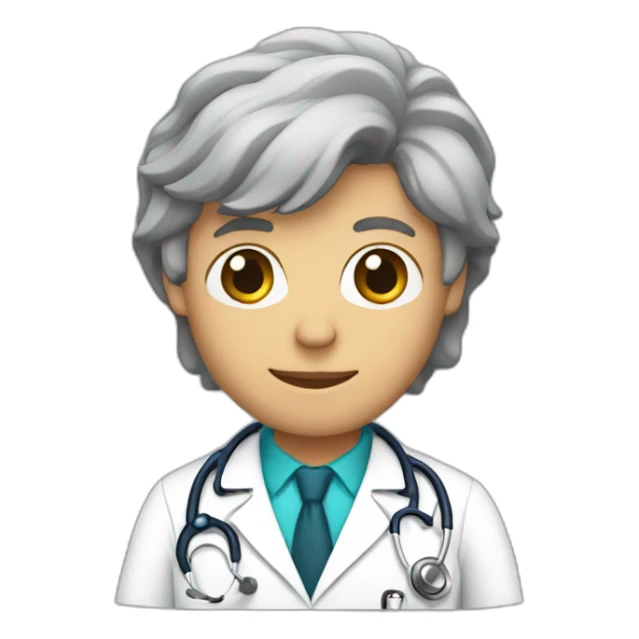 doctor with broclie sticker