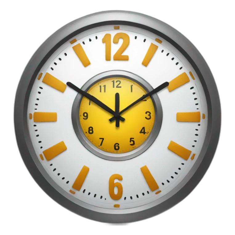 clock sticker