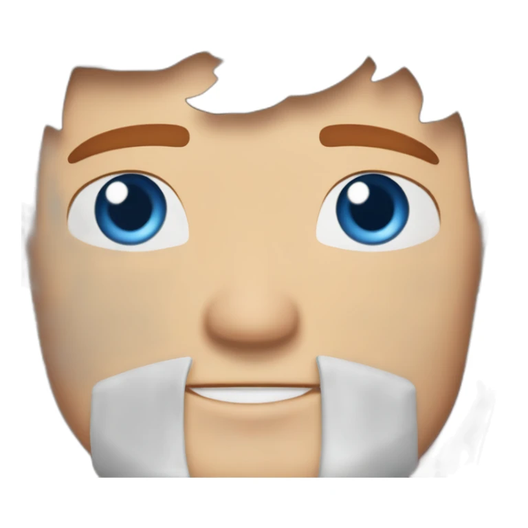 Ryan mcpartlin Blue eyes neatly combed back red hair handsome chiselled jaw sharp cheekbones sticker