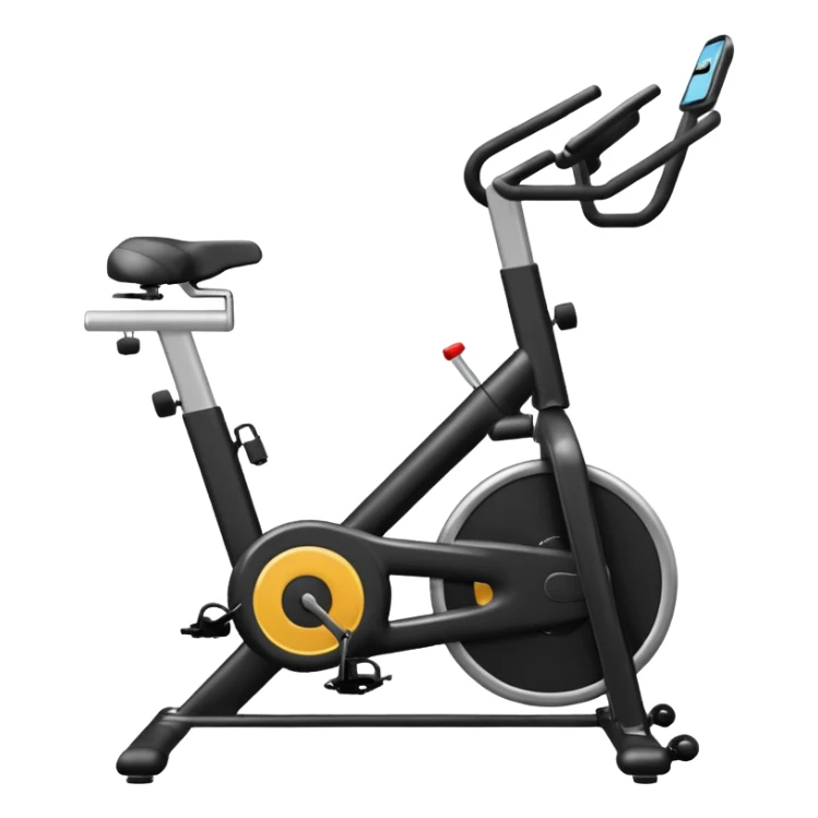 Stationary bike sticker
