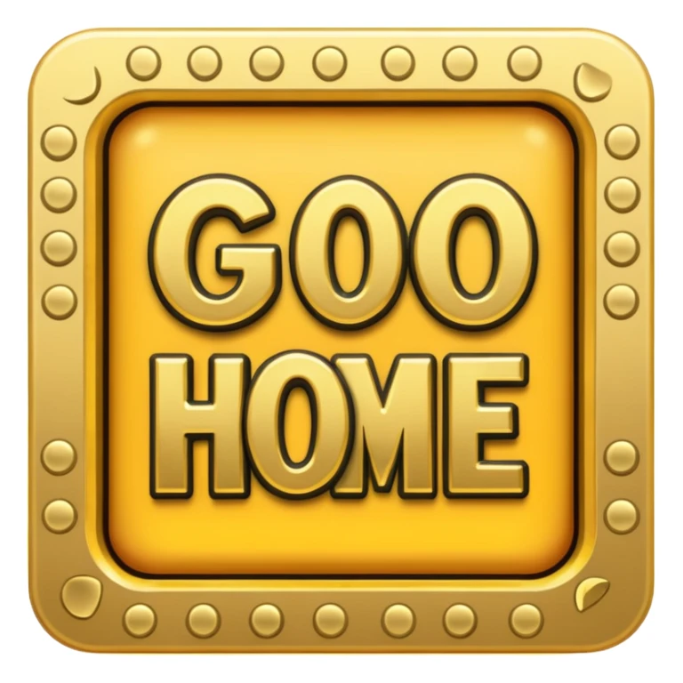 go big or go home sticker