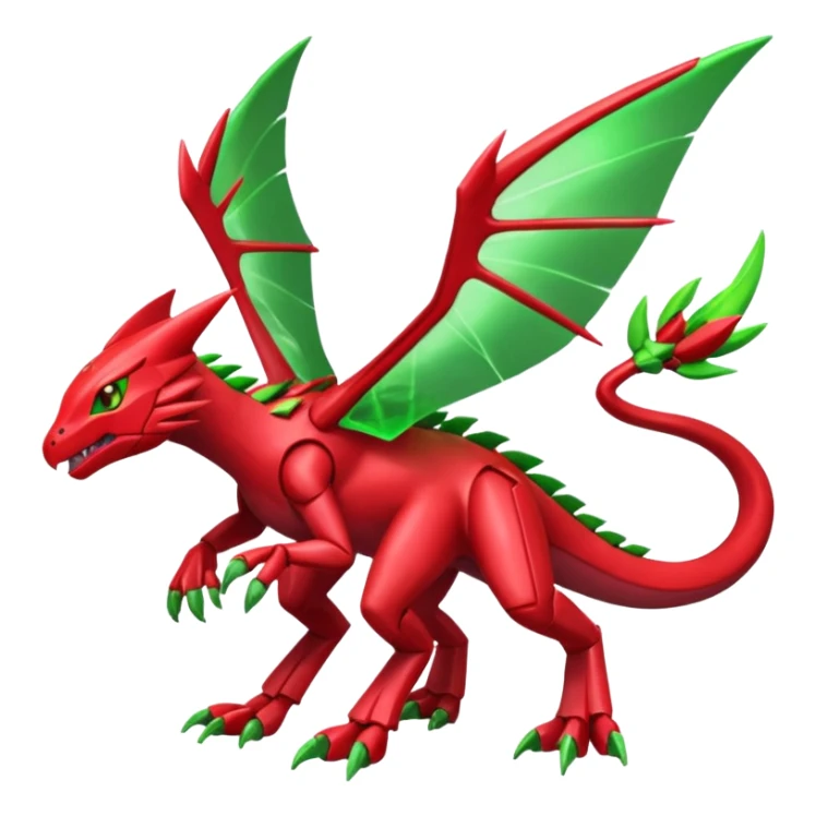 Vikavolt-Peppercat-Sceptile-Genesect-Miraidon-fusion, full body sticker