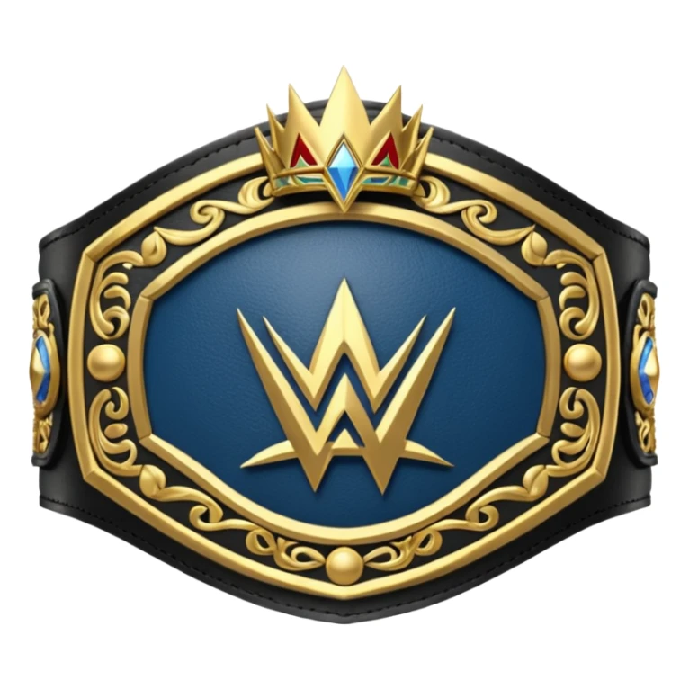 wwe hall of fame belt sticker
