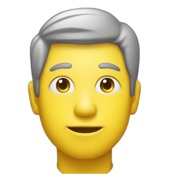 Un homme portant une étoile jaune avec le H sticker