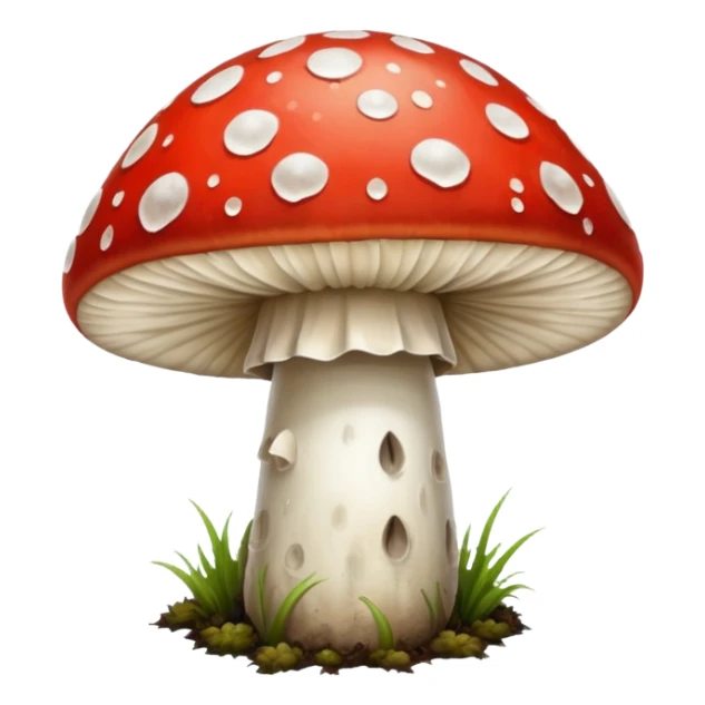 amanita muscaria in the void sticker