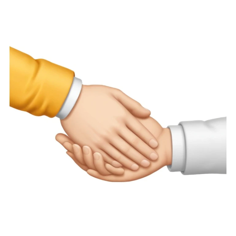 I want a hand shaking at god emoji sticker