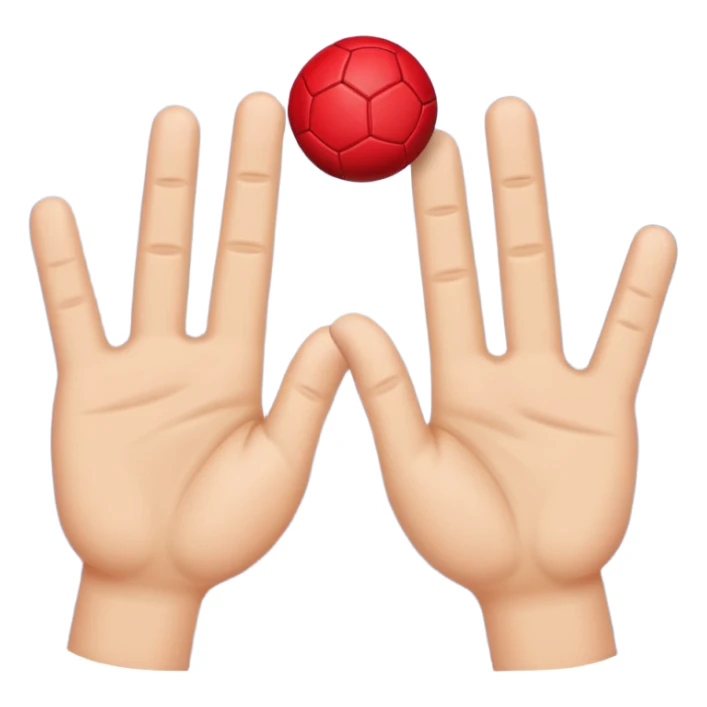 Finger football first in blue (#00A3E0) and red (#F9423A)  sticker