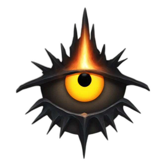 eye of sauron mordor sticker