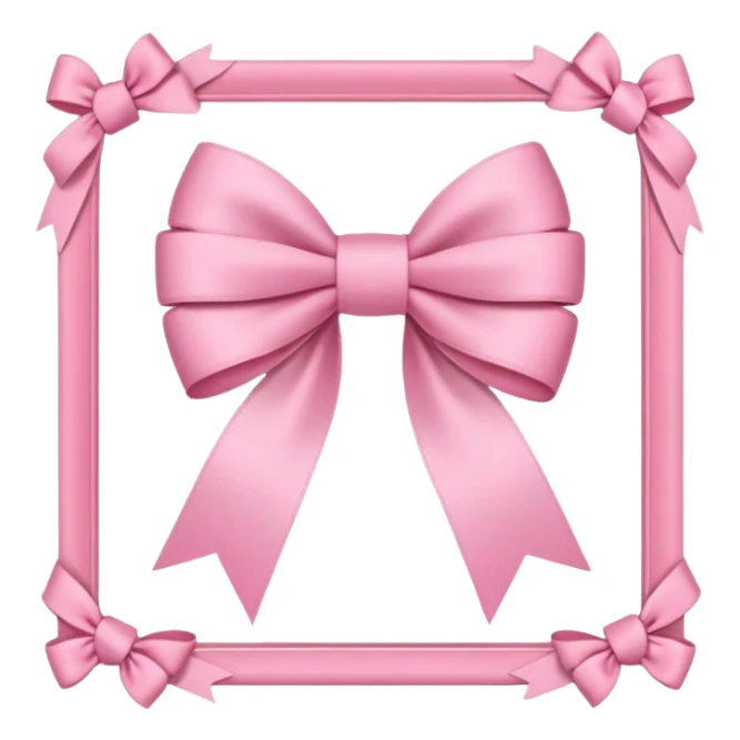 pink girly framed photo picture sticker