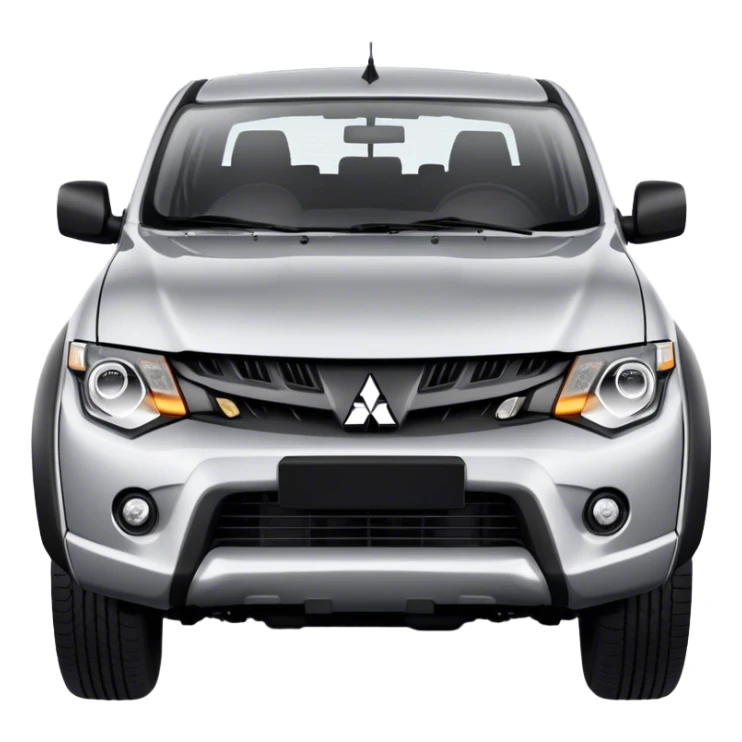 Mitsubishi Triton - Mitsubishi (Model Year: 2023) (Iconic colour: Silver) sticker