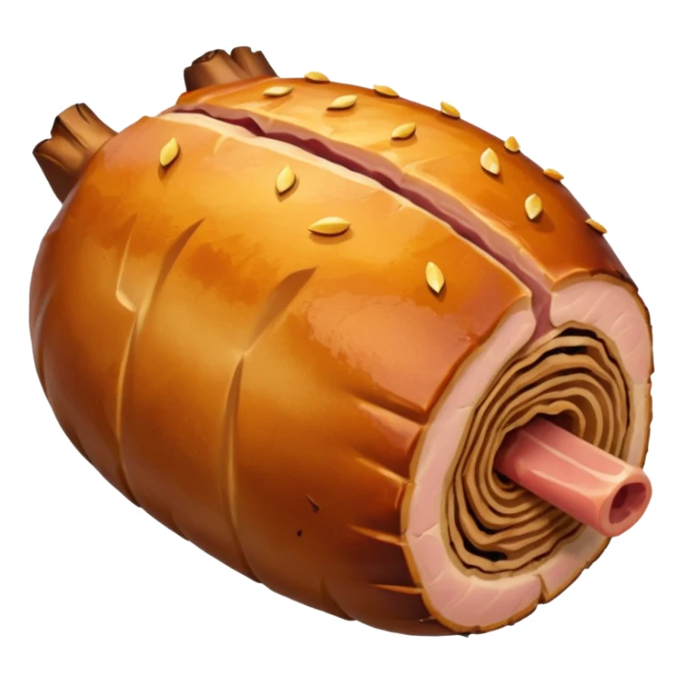a roasted joint of pork sticker