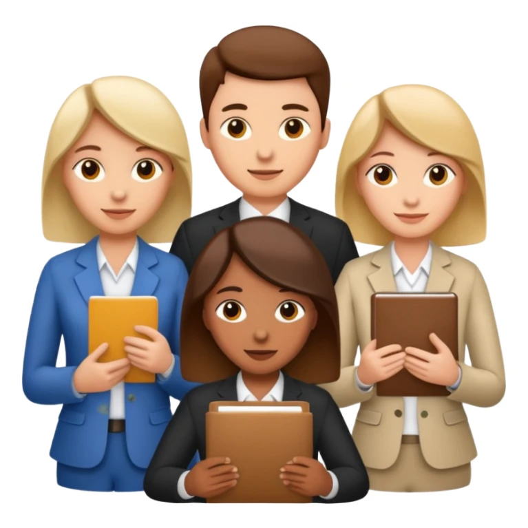 HR works: administrative, people, collaboration sticker