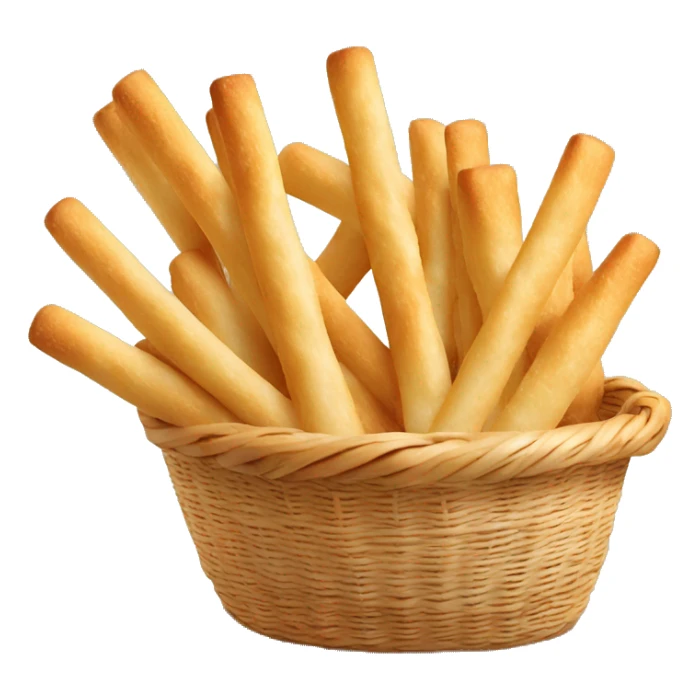 Basket of buttermilk breadsticks  sticker