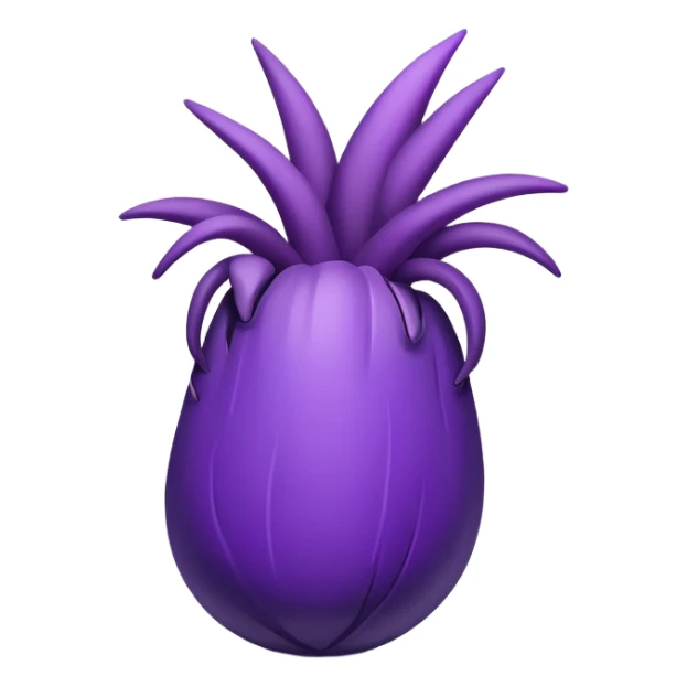 UBE root, iconic and minimal, clean and modern, brand logo feel sticker