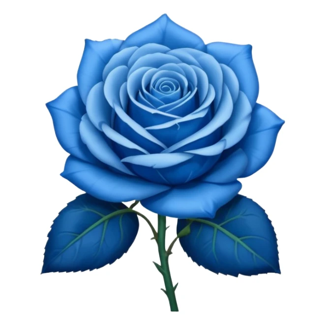 i need this type of blue flower  🌹  but the red prt should be blue sticker