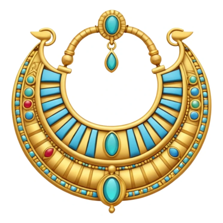 Egyptian takı with Gold Details sticker
