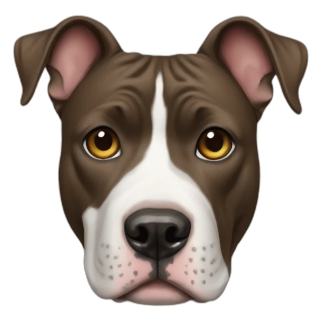 american staffordshire dog sticker