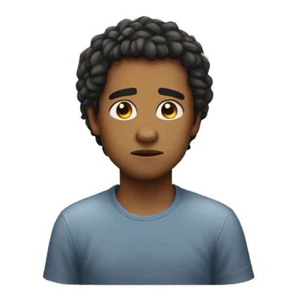 sigh of sadness sticker