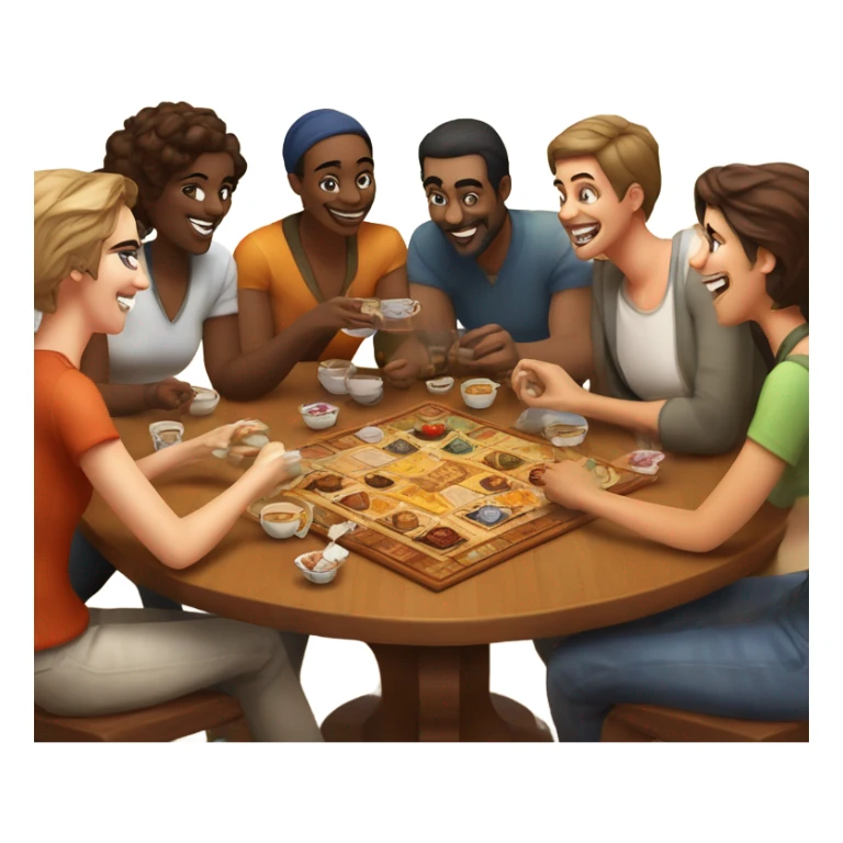 Turkish game night with tea sticker