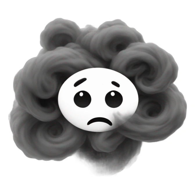 hidden target coming out of smoke sticker