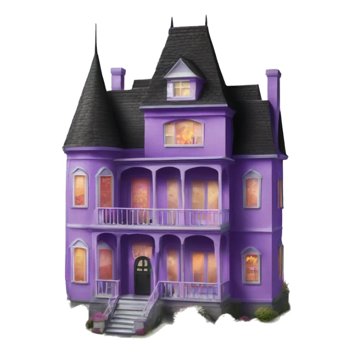 Barbie’s 5 story tall haunted dream house sticker