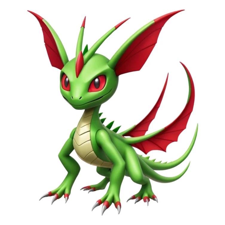  Cool Edgy Shiny Futuristic Ethereal Legendary Scizor-Digimon-Flygon-hybrid full body sticker