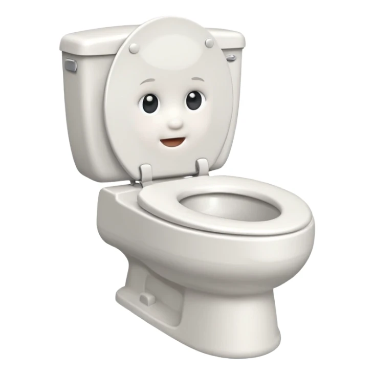 Baby toilet sticker