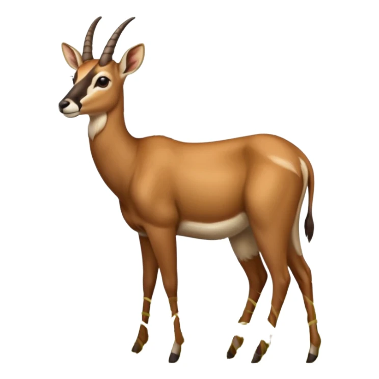 Hirola Antelope sticker