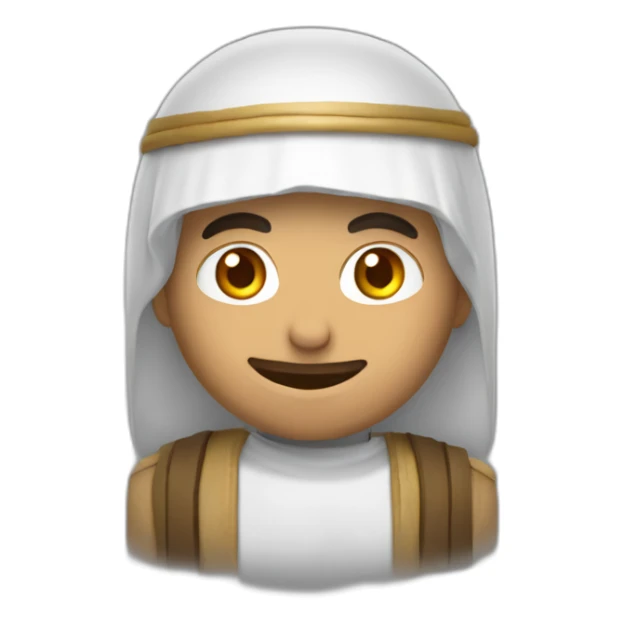 Une personne arabe avec une tnt sticker