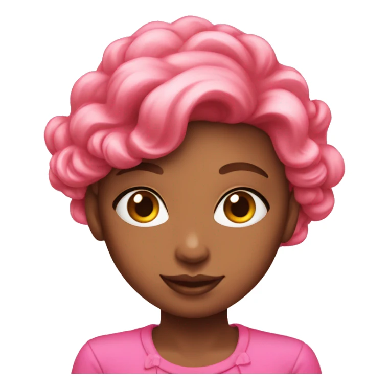 Pink coquettes girl sticker