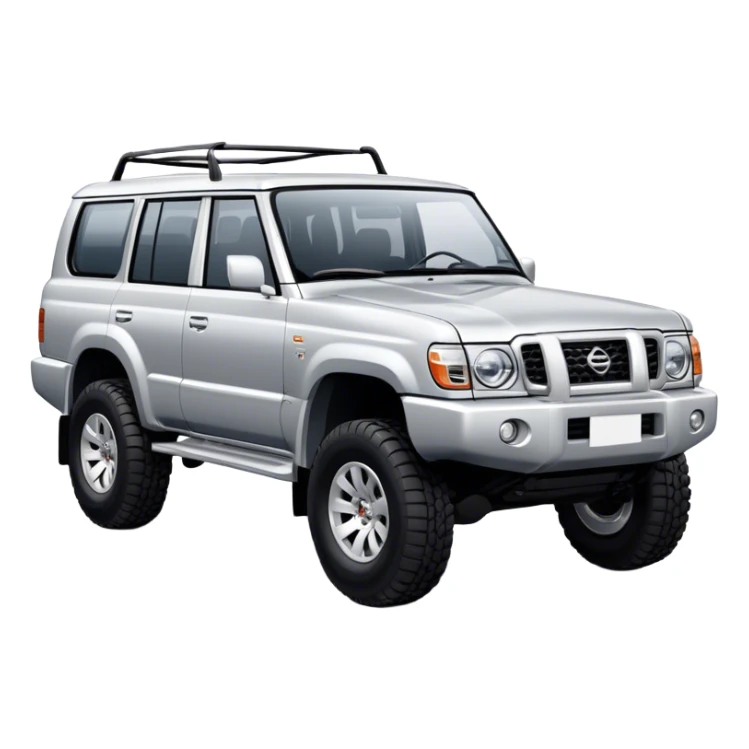 Nissan Patrol - Nissan (Model Year: 2022) (Iconic colour: Silver) sticker