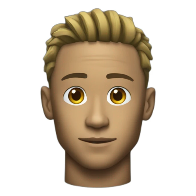 Neymar souleve le ballon dor sticker