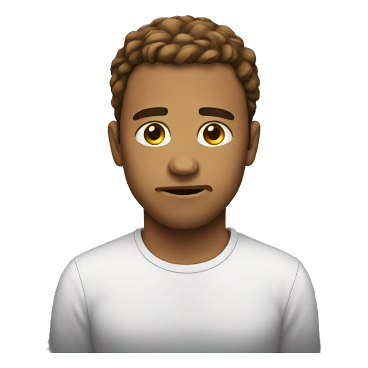 Your face was sad face sticker