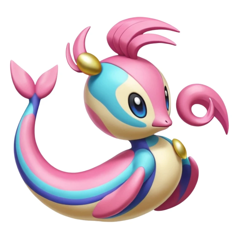 Meloetta-Cresselia-Palkia-Kirby-Fakémon-creature-hybrid sticker