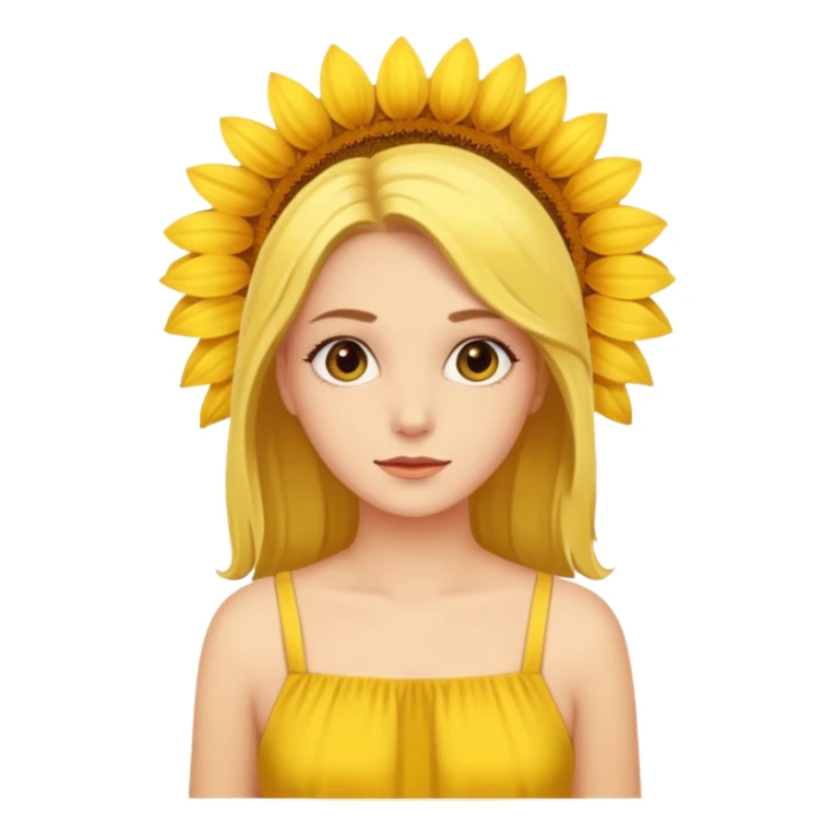 Aveja sacando néctar de un girasol sticker