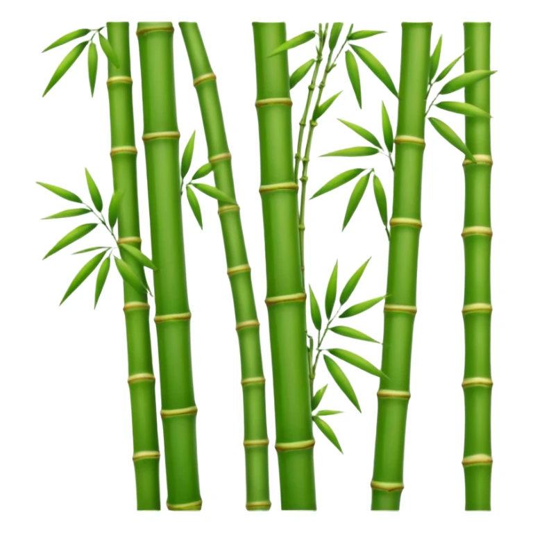 Bamboo Grove – Tall bamboo stalks swaying together.
 sticker