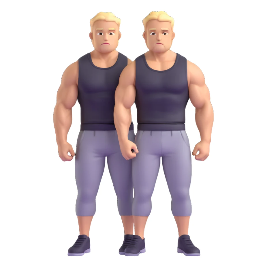 Hun from Teenage Mutant Ninja Turtles, muscular gang leader sticker