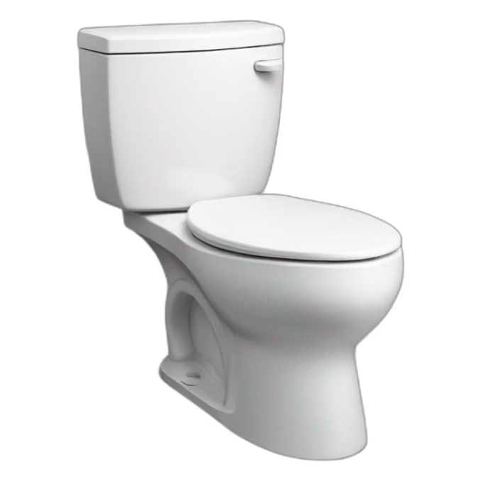 skibidi toilet on toilet sticker