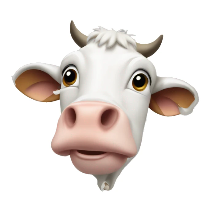 COW image with "THREE STAR DAIRY FEED" text  TEX N ENGLIS sticker