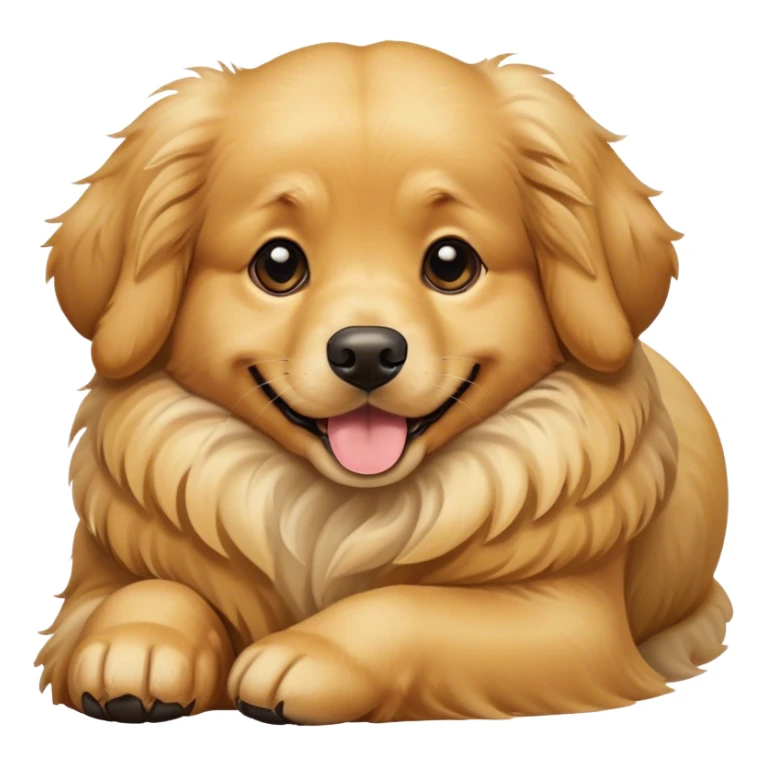 Dog on a dog sticker