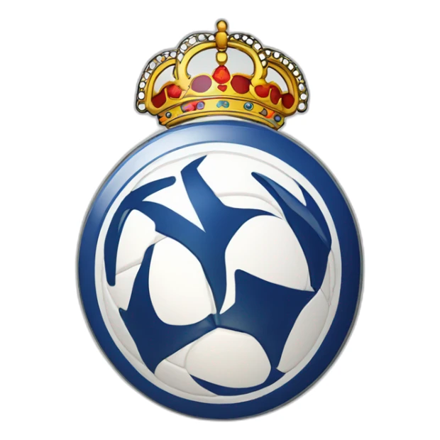Real Madrid logo football club sticker