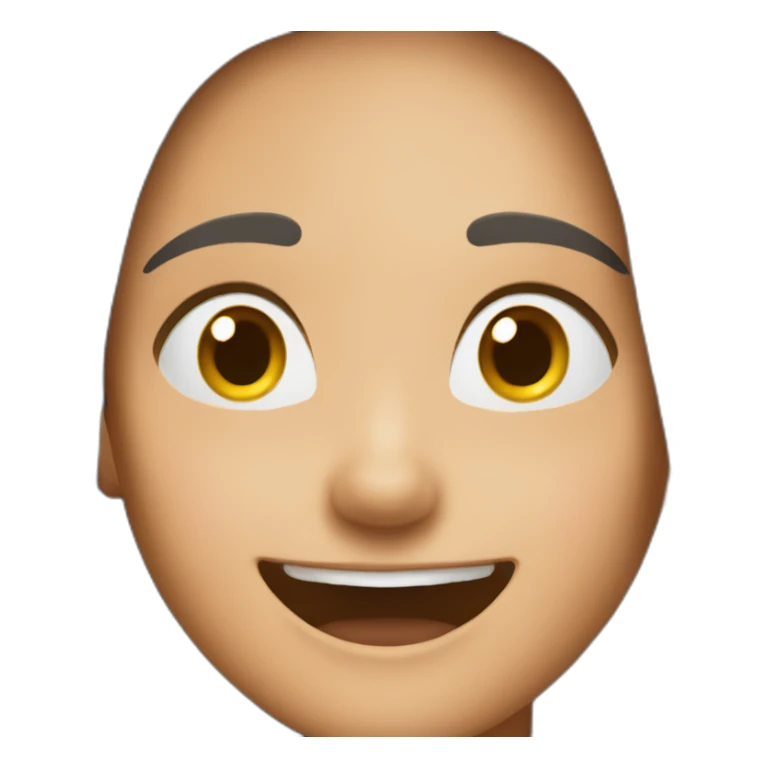 the girl is delighted and rejoices sticker