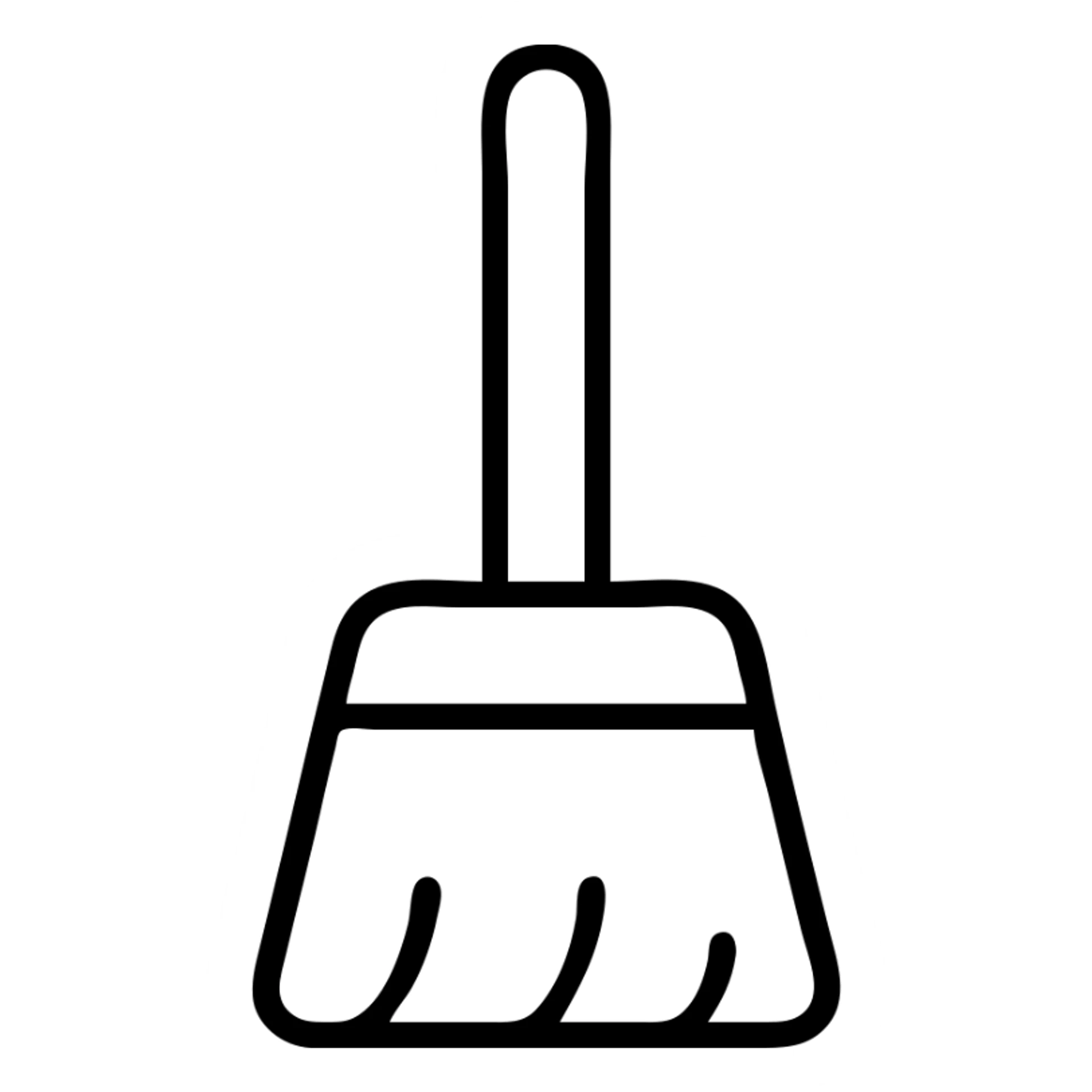 A cleaning tool sticker